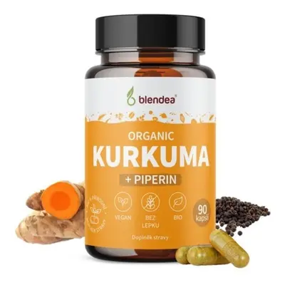 Blendea Kurkuma+piperin BIO cps.90