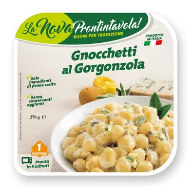 La Nova Prontintavola Gnocchi s gorgonzolou