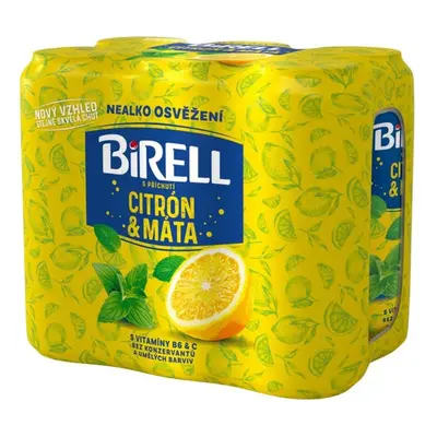 Birell Citron a máta nealkoholický 6×0,5 l plech