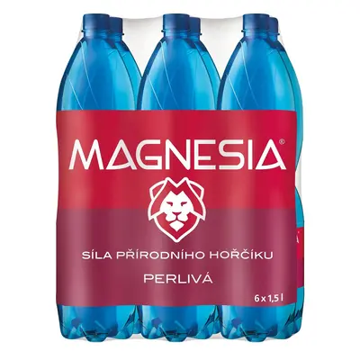 Magnesia minerální voda perlivá (6x1,5l)