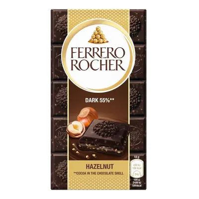 Ferrero Rocher Tabulková hořká čokoláda 55 %