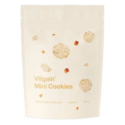 Vilgain BIO Mini Cookies slaný karamel s mandlemi