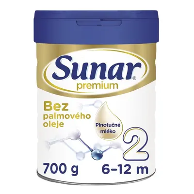 Sunar Premium 2 pokračovací kojenecké mléko