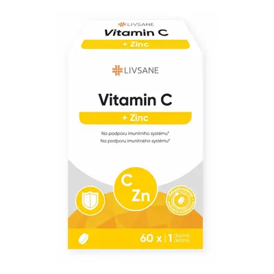 LIVSANE Vitamin C + Zinc 60ks