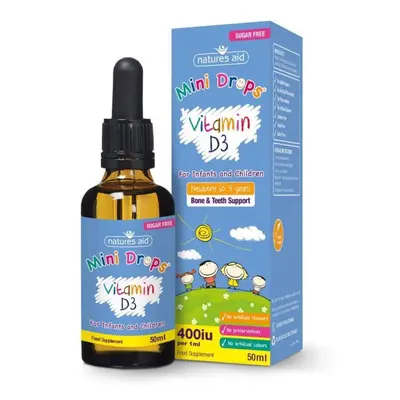 Vitamin D3 kapky pro děti a kojence 50ml