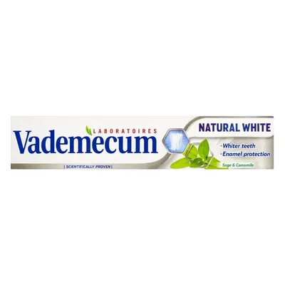 Vademecum Natural white zubní pasta pro bílé zuby