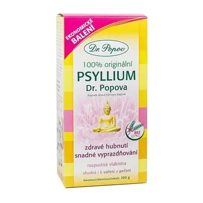 Dr.Popov Psyllium indická rozpustná vláknina 200g