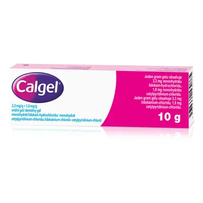 CALGEL 3,3MG/G+1MG/G Orální gel 1X10G