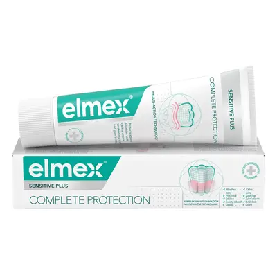 elmex Sensitive Plus Complete Protection zubní pasta pro kompletní ochranu zubů