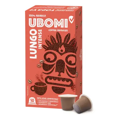 Ubomi Lungo Intense 100% Arabica RFA kávové kapsle