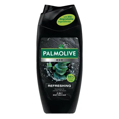 Palmolive For Men Refreshing Sprchový gel 3v1 na tělo, obličej a vlasy pro muže