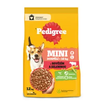 Pedigree Granule hovězí se zeleninou pro dospělé psy malých plemen