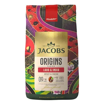 Jacobs Origins Laos & India zrnková káva