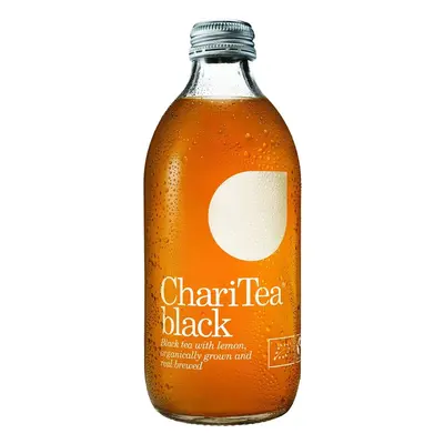 ChariTea black BIO ledový černý čaj s citronem sklo