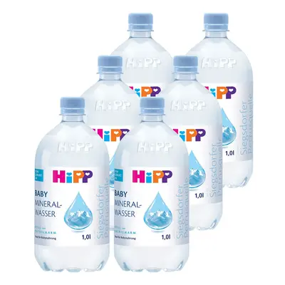 HiPP Baby přírodní minerální voda neperlivá multipack (6×1 l)