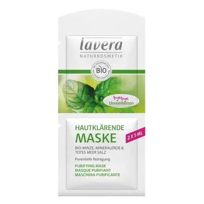 Lavera BIO Hloubková čistící maska máta 2×5 ml