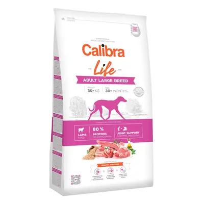 Calibra Dog Life granule pro dospělé psy velkých plemen s jehněčím