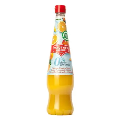 Mautner Markhof Sirup 0 % cukru pomeranč a mango