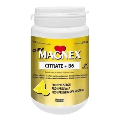 Magnex Citrate 375mg+B6 chew tbl.100