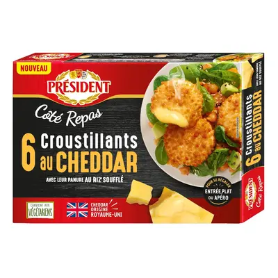 Président Cheddar Nugetky, 6×25 g