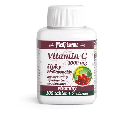 MedPharma Vitamín C 1000mg s šípky tbl.107 prod.úč