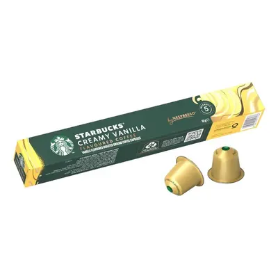 Starbucks Creamy Vanilla by Nespresso Blonde Roast kávové kapsle