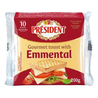 Président Tavené plátky Emmental