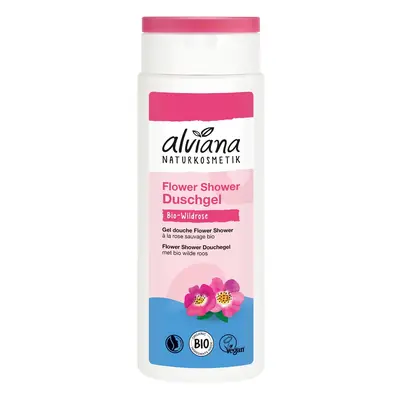 Alviana BIO Flower Shower Dámský sprchový gel divoká růže