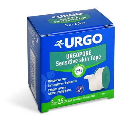 URGO PORE Náplast netkaný textil 2.5cmx5m