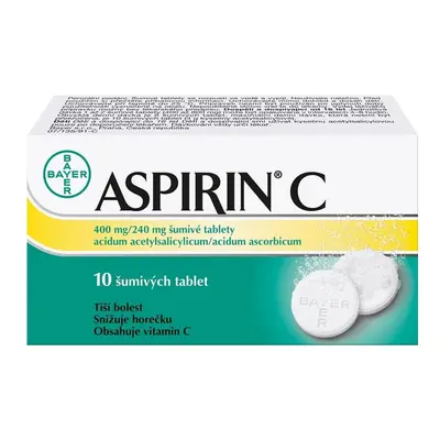 ASPIRIN C 400MG/240MG šumivá tableta 10