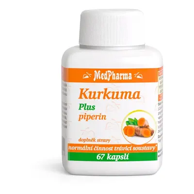 MedPharma Kurkuma Plus piperin cps.67