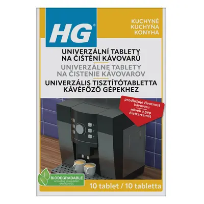 HG Univerzální tablety na čištění kávovarů