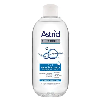 Astrid Aqua Biotic micelární voda pro normální a smíšenou pleť