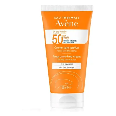 AVENE Sun Krém bez parfemace SPF50+ 50ml