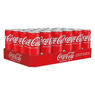 Coca-Cola plech (24×0,33 l)