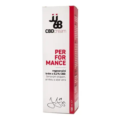 JJ68 by Jágr CBD cream Performance regenerační krém 0,2 % CBD