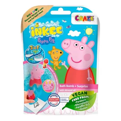 Inkee Peppa Pig šumivá bomba do vany s překvapením