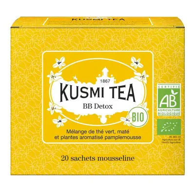 Kusmi Tea Organic Bio BB Detox 20 mušelínových sáčků