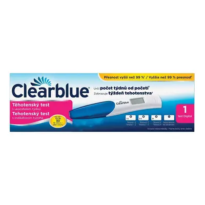 Clearblue digit.těhot.test s ukazatelem týdnů 1ks