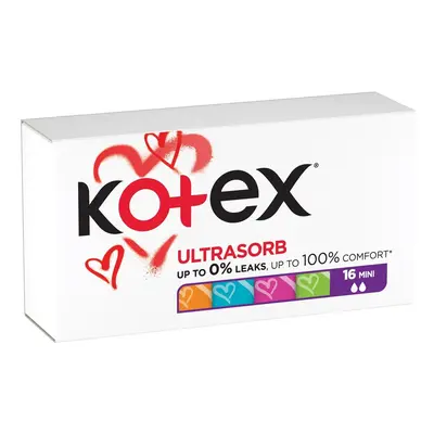 Kotex® Tampony Ultra Sorb Mini