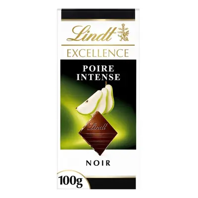 Lindt EXCELLENCE Poire Intense hořká čokoláda s hruškovou náplní