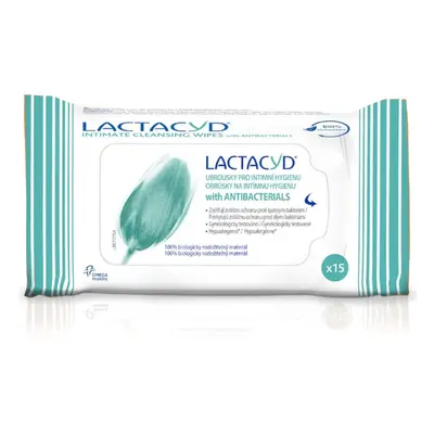 Lactacyd ubrousky with antibacterials 15ks