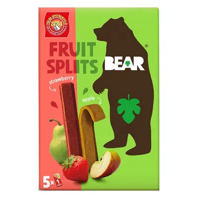 Bear Fruit Splits jahoda a jablko 5×20 g