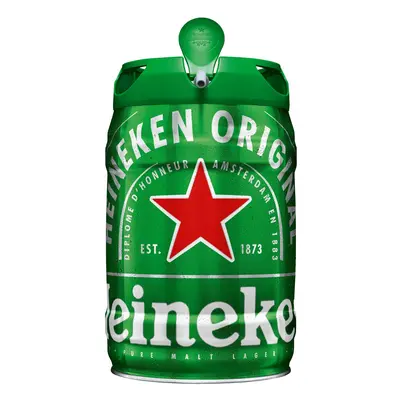 Heineken světlý ležák soudek