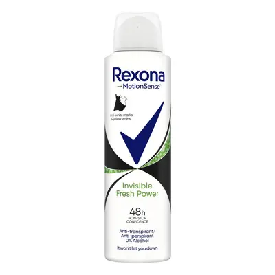 Rexona Invisible Antiperspirant fresh & power