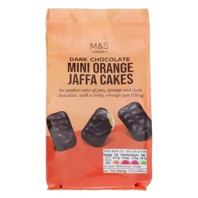 Marks & Spencer Mini piškoty s pomerančovou náplní polomáčené