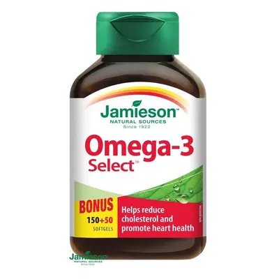 JAMIESON Omega-3 Select 1000mg cps.200