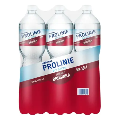 Poděbradka Prolinie brusinka 6×1,5 l