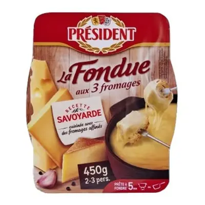 Président Sýrové fondue 3 fromages