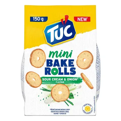 Tuc Bake Rolls mini zakysaná smetana a cibule